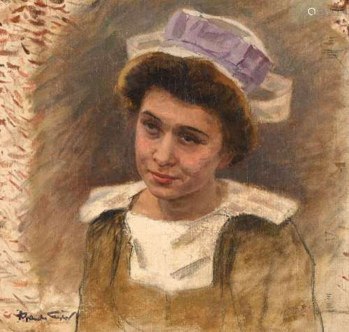 Achille GRANCHI-TAYLOR (1857-1921) "Petite bretonne&quo...
