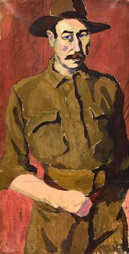 Maurice LE SCOUEZEC (1881-1940) "Autoportrait" hsp...