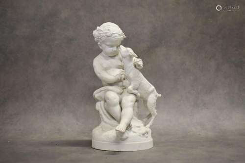 CLODION (1738-1814)( d'après), Putto au che