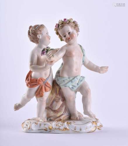 Cupid group Meissen around 1860