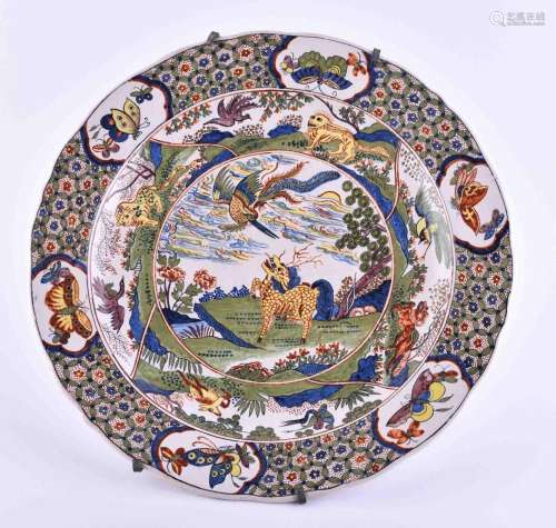 Faience plate Delft 18th / 19th century