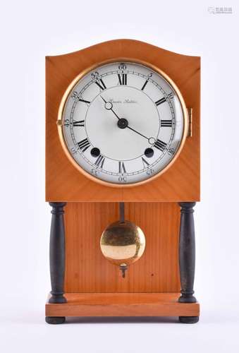 Table clock Erwin Sattler (Munich) in the Biedermeier style