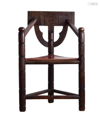 Rabenauer chair in the Africa style around 1880