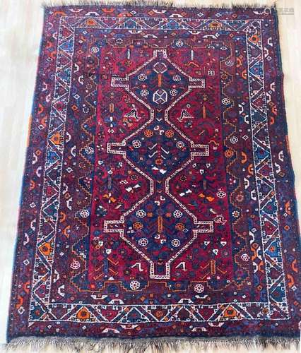 old oriental carpet