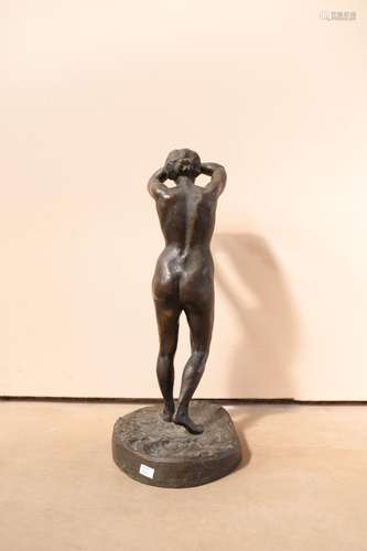 SCULPTURE "NU FÉMININ" de Marie BERNIÈRES-HENRAUX ...