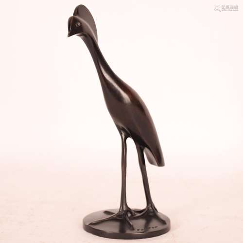 SCULPTURE "AIGRETTE" de François POMPON (1855-1933...