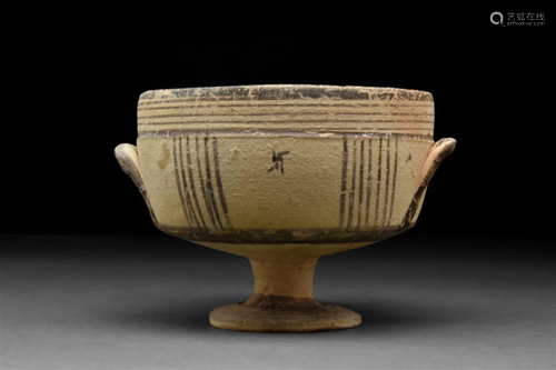 CYPRIOT POTTERY CHALICE