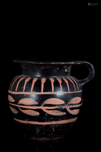 GREEK APULIAN XENON WARE MUG WITH DECORATION