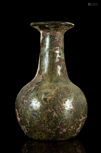 ROMAN GLASS FLASK