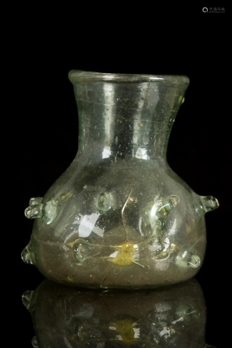 ROMAN GLASS FLASK