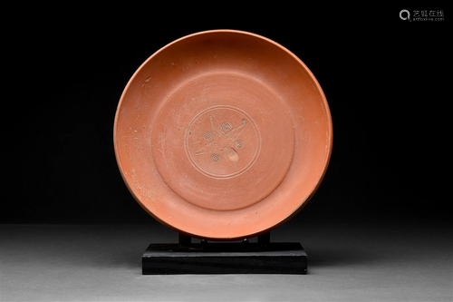 ROMAN TERRA SIGILLATA PLATE