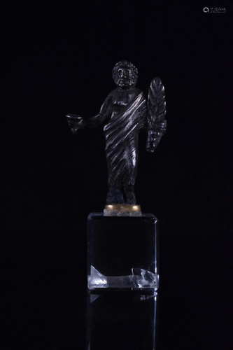 STUNNING ROMAN SILVER JUPITER FIGURINE