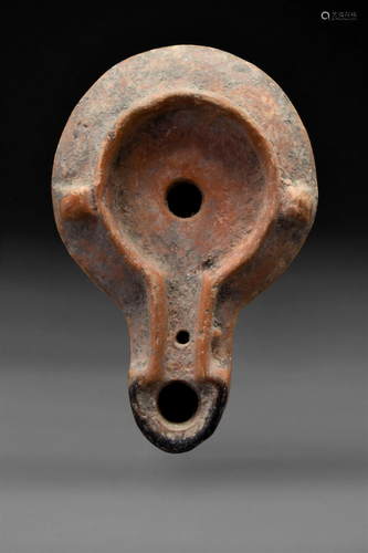 ROMAN TERRACOTTA OIL LAMP