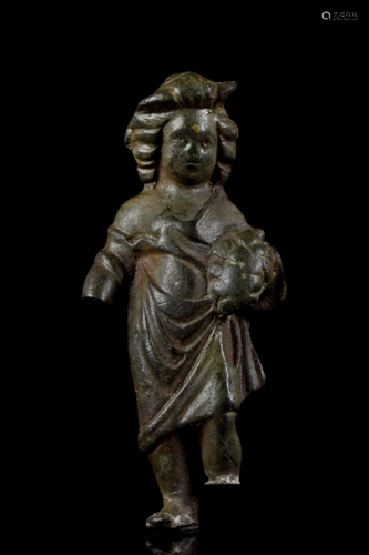 ROMAN BRONZE CUPID FIGURE