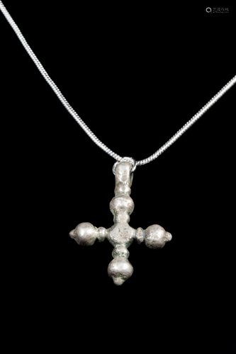 VIKING SILVER CROSS PENDANT