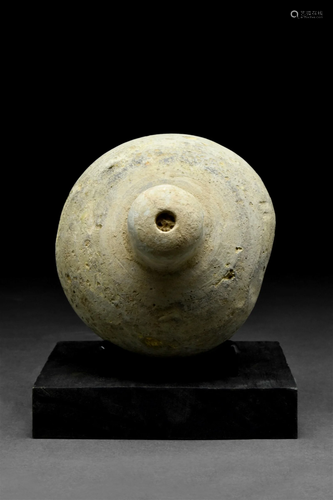 BYZANTINE CERAMIC "GREEK FIRE" HAND GRENADE