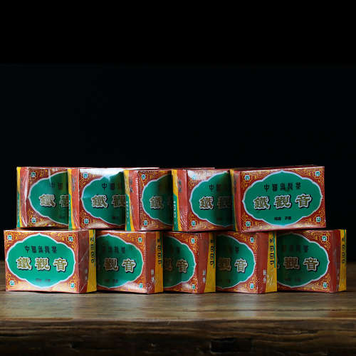 九十年代 原装九十年代国营北硿华侨茶厂--碳焙铁观音十盒