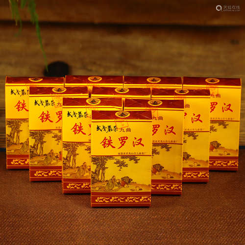 1999 原装1999年武夷山市九曲茶厂--正岩精品铁罗汉十盒