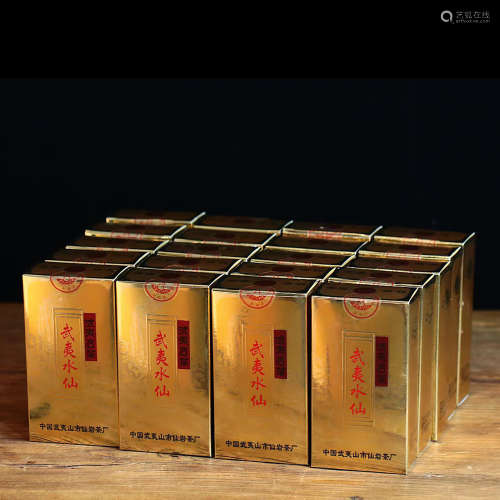 1998 原装1998年武夷山市仙岩茶厂金壶牌——特级武夷水仙二十盒
