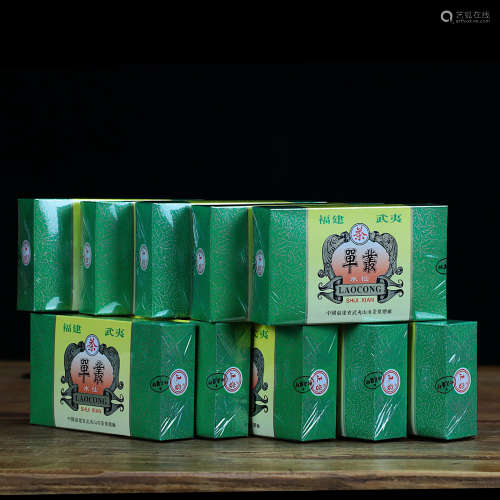 1996 原装1996年武夷山市茶叶总厂精制——正岩特级单枞水仙十盒