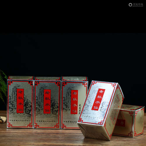 九十年代 原装九十年代武夷山市仙岩茶厂——特级老枞水仙五盒