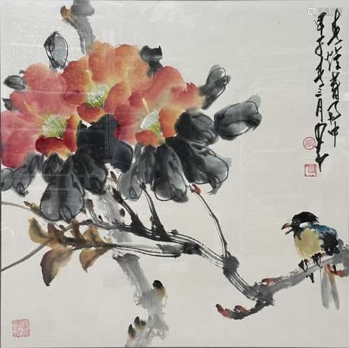 赵少昂 花鸟