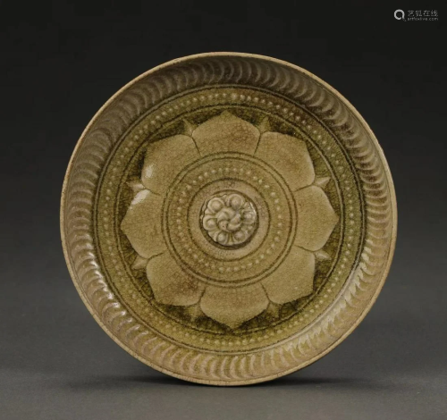Sui Dynasty,Xiangzhou Kiln Celadon Plate
