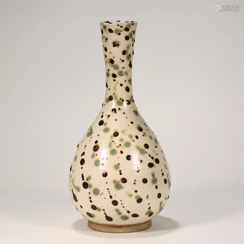 Song Dynasty, Drop Glaze Bottle