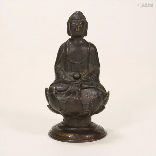 Liao Dynasty, Copper Buddha Statue