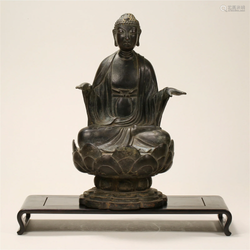 Liao Dynasty,Copper Buddha Statue