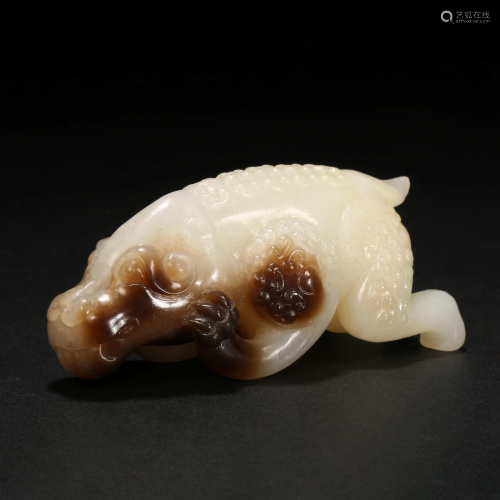 Han Dynasty, Hetian Jade Beast