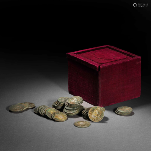 Qing Dynasty,Silver Dollars a Group