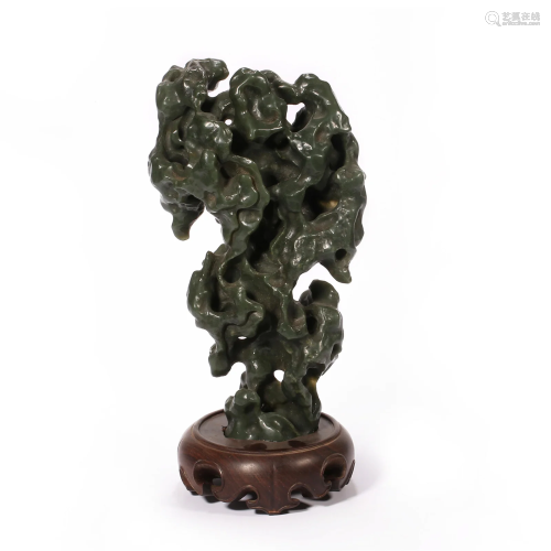 Qing Dynasty,Taihu Stone Ornament