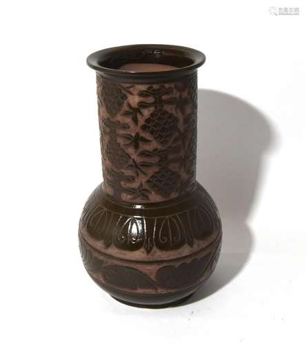 A Large Chinese Stoneware Vase