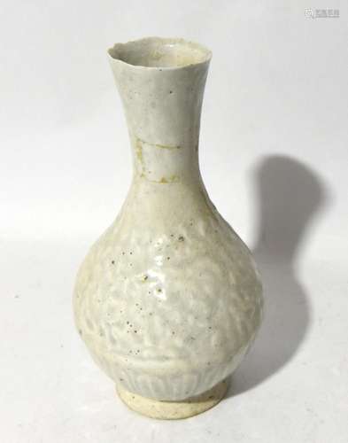 A Chinese Earthen Ware Bud Vase