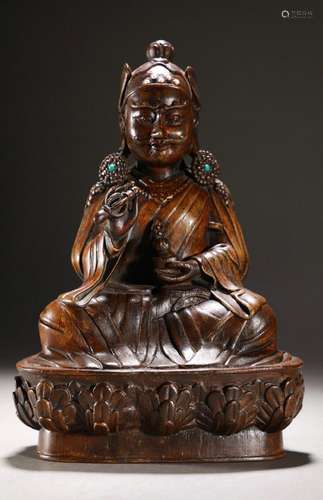 Statue of Agarwood Tsongkhapa