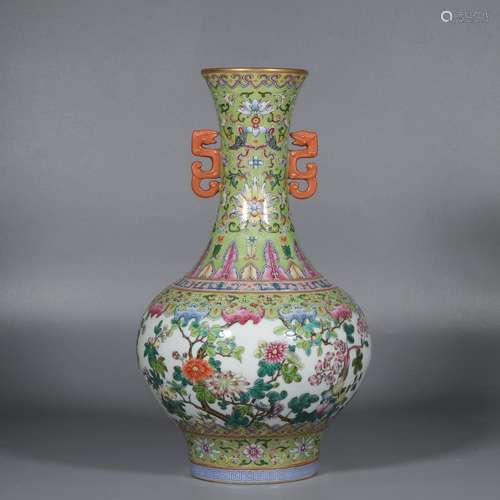 Pastel Floral Amphora