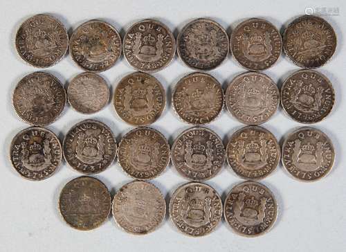 Silver coins of Qing Dynasty