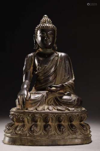 Bronze Buddha of Ming Dynasty