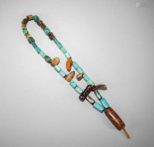 Ming Dynasty pine Stone Necklace