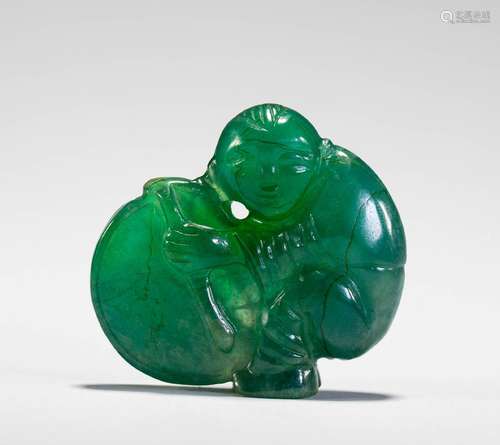 Jade pendant of Qing Dynasty