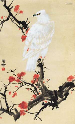 孙其峰(b.1920)红梅白鹰