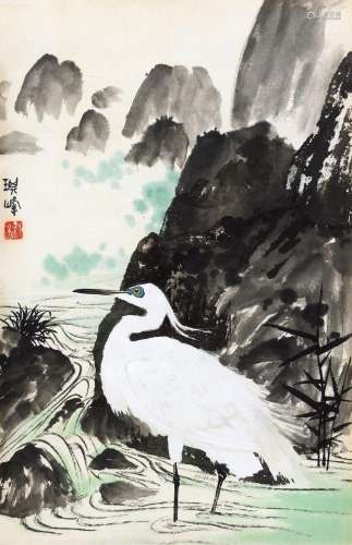 孙其峰(b.1920)鹭鸶图