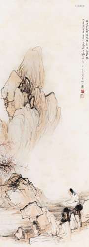 张善孖 (1882-1940) 读书图