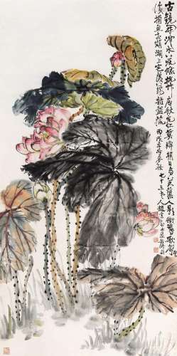 赵云壑 (1874-1955) 荷塘