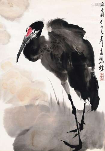 王子武 (1936-2021) 丹顶鹤