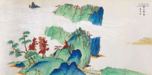 潘 素 (1915-1992) 云山秋霁