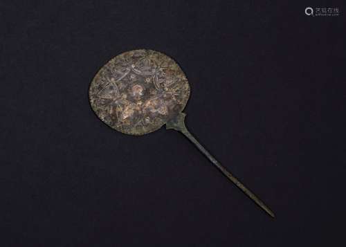 PROTO ELAMITE COPPER CLOAK OR HAIR PIN, 2ND MILLENNIUM B.C.