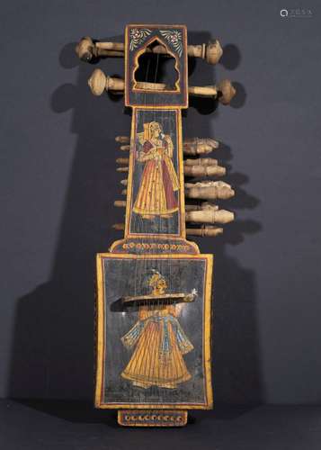 AN INDIAN SITAR, 19TH CENTURY