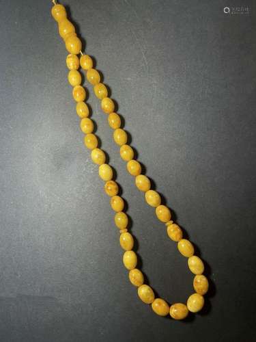 AMBER PRAYING BEADS